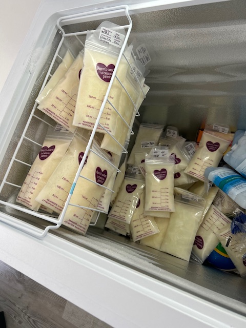 Donated breastmilk